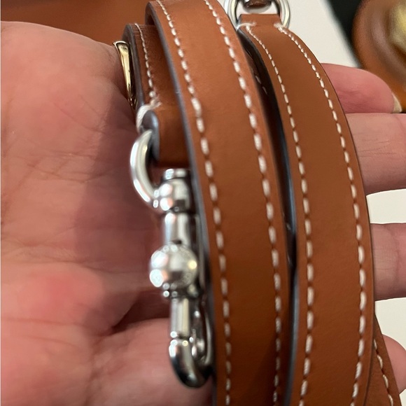 Coach Trail Bag Crystal Signature Jacquard Silver/Burnished Amber, 2 straps 🤎✨ - Picture 12 of 16